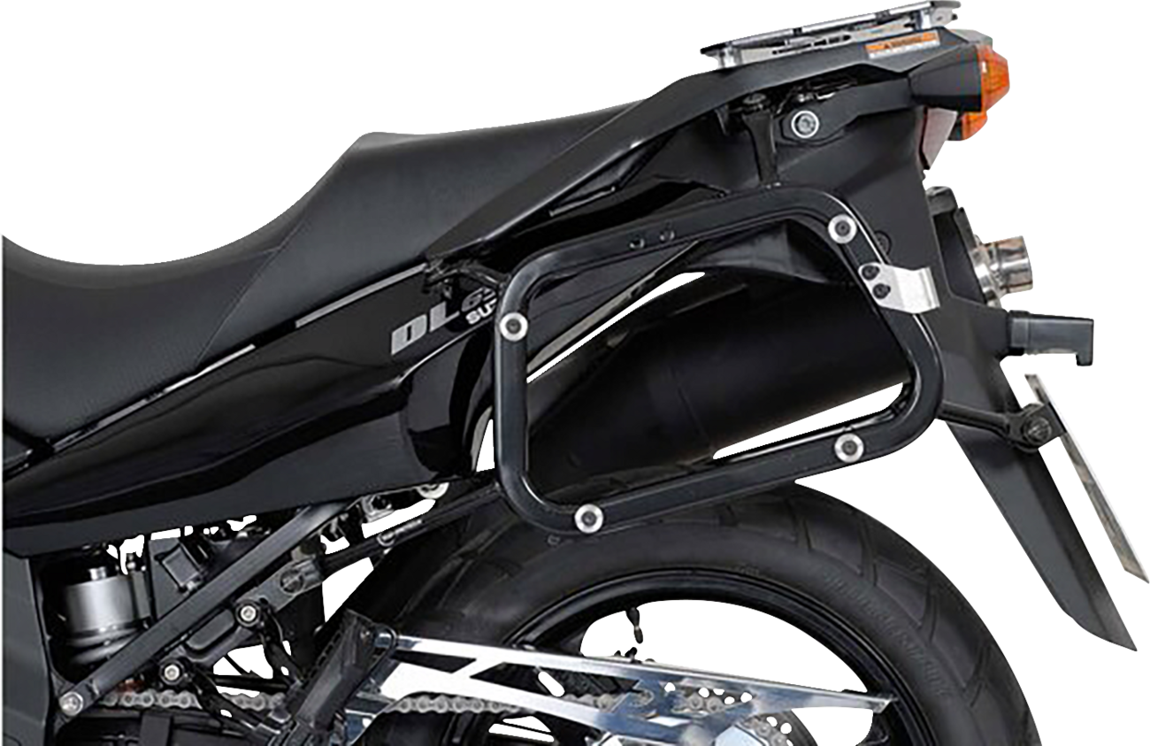 SW-MOTECH TRAX ADV Aluminum Case System - Silver - Suzuki V-Strom 650 '04-'10 KFT.05.294.70000/S