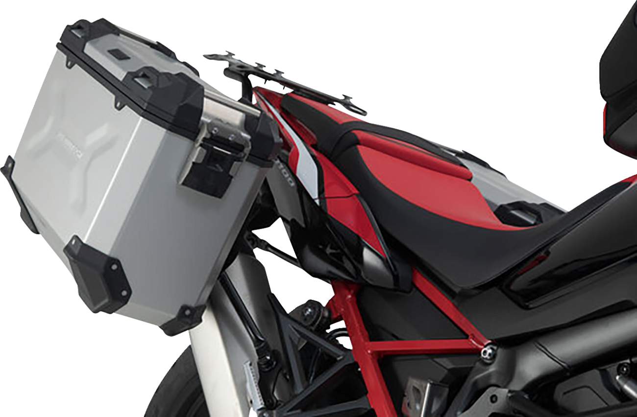 SW-MOTECH TRAX ADV Aluminum Case System - Silver - Honda Africa Twin '19-'21 KFT.01.950.70001/S