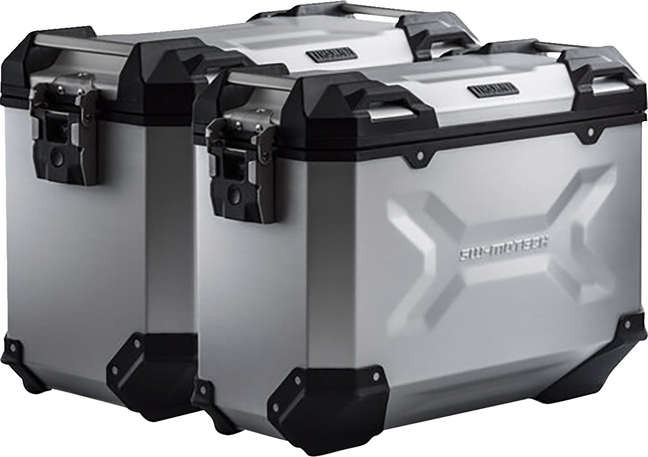 SW-MOTECH TRAX ADV Aluminum Case System - Silver - Triumph Tiger 1200 '22-'24 KFT.11.905.70002/S