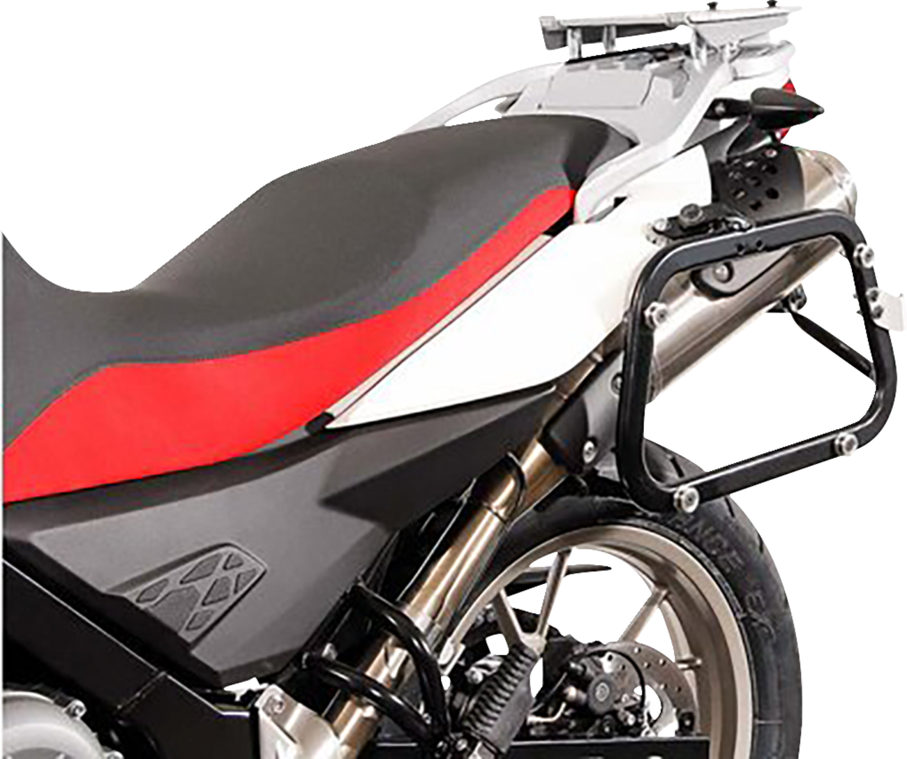 SW-MOTECH TRAX ADV Aluminum Case System - Silver - BMW F 650 GS/G 650 GS '99-'15 KFT.07.094.70100/S