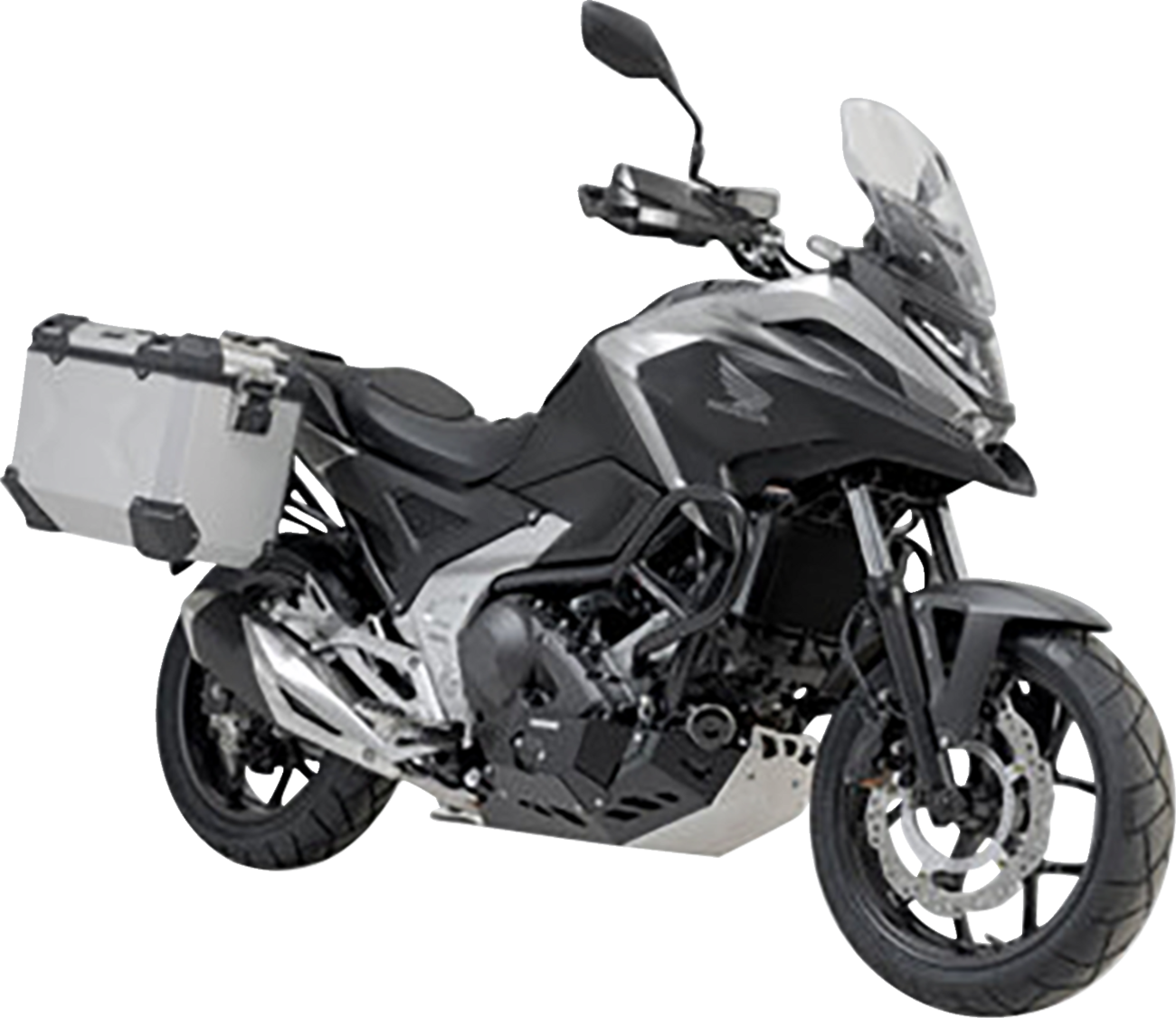 SW-MOTECH TRAX ADV Aluminum Case System - Silver - Honda NC750 X '20-'24 KFT.01.841.70100/S