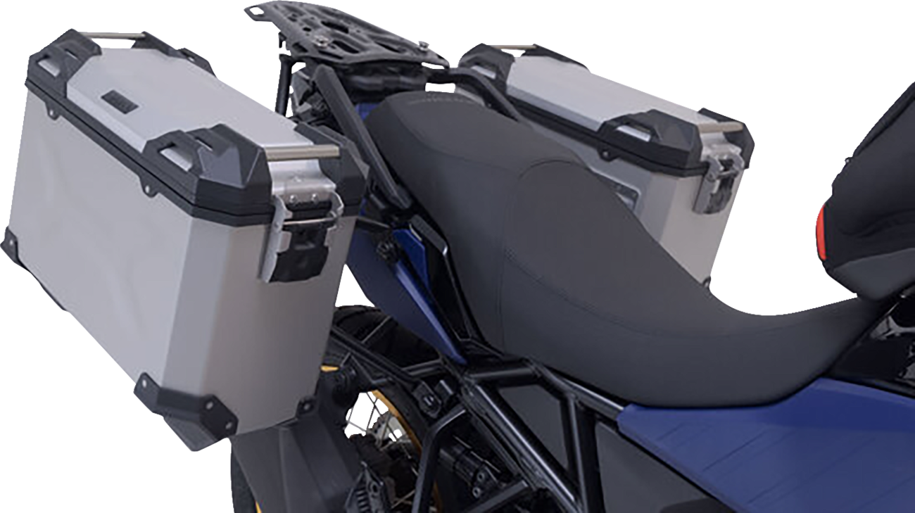 SW-MOTECH TRAX ADV Aluminum Case System - Silver - Suzuki V-Strom 800 '23-'24 KFT.05.845.70000/S
