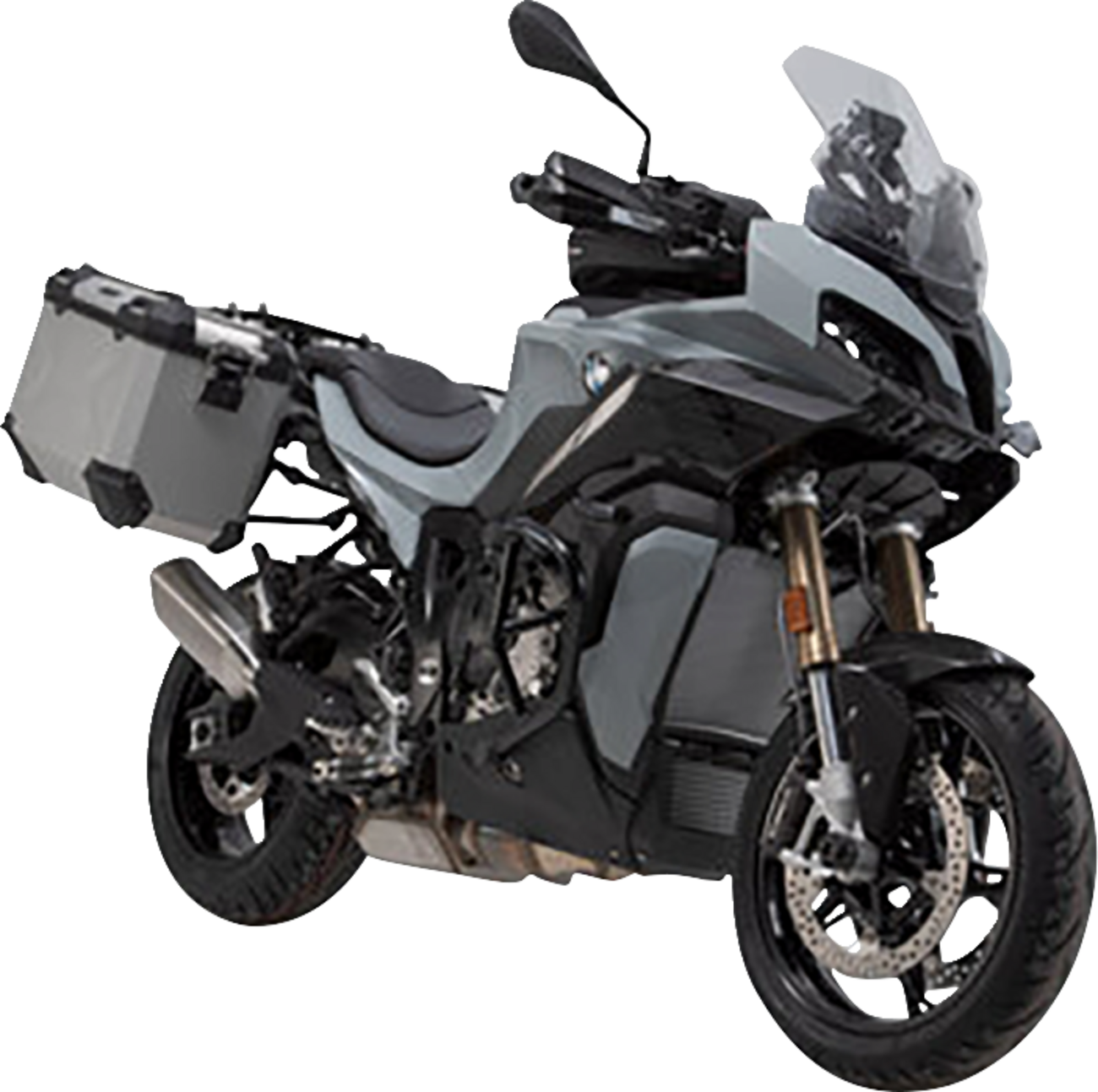 SW-MOTECH TRAX ADV Aluminum Case System - Silver - BMW S 1000 XR '19-'24 KFT.07.954.70101/S