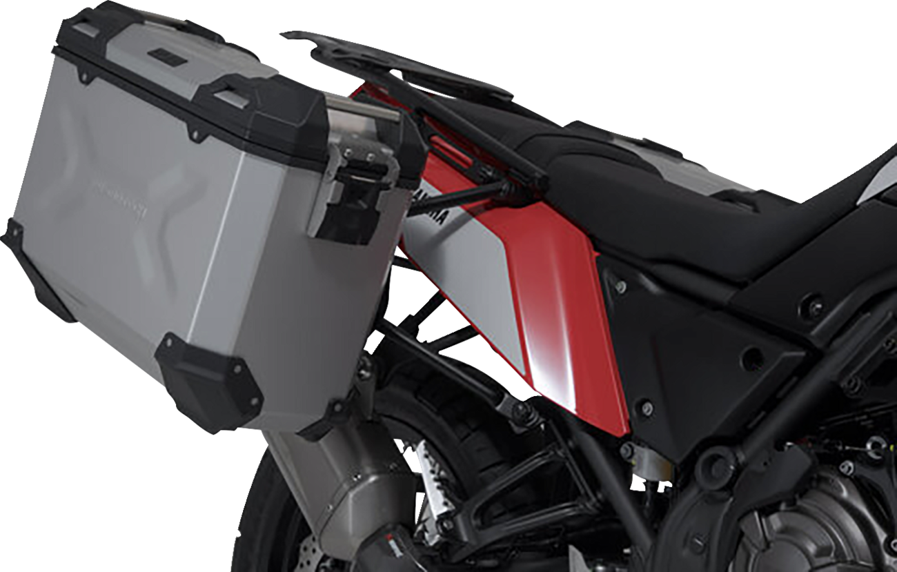 SW-MOTECH TRAX ADV Aluminum Case System - Silver - Yamaha Tenere 700 '20-'24 KFT.06.799.70002/S