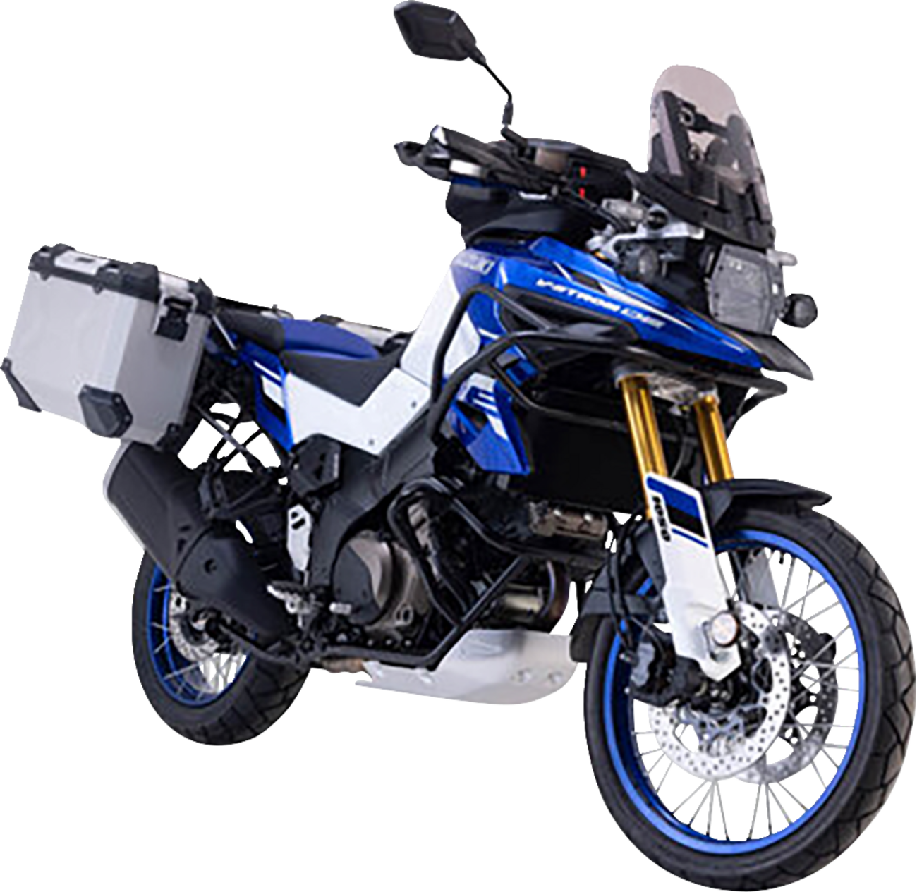 SW-MOTECH TRAX ADV Aluminum Case System - Silver - Suzuki V-Strom 1050 DE '23-'24 KFT.05.965.70000/S