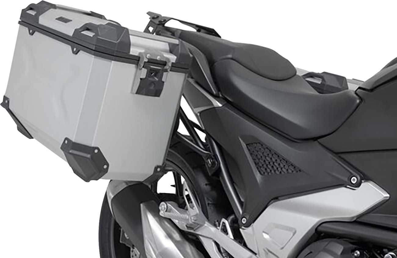 SW-MOTECH TRAX ADV Aluminum Case System - Silver - Honda NC750 X '20-'24 KFT.01.841.70100/S