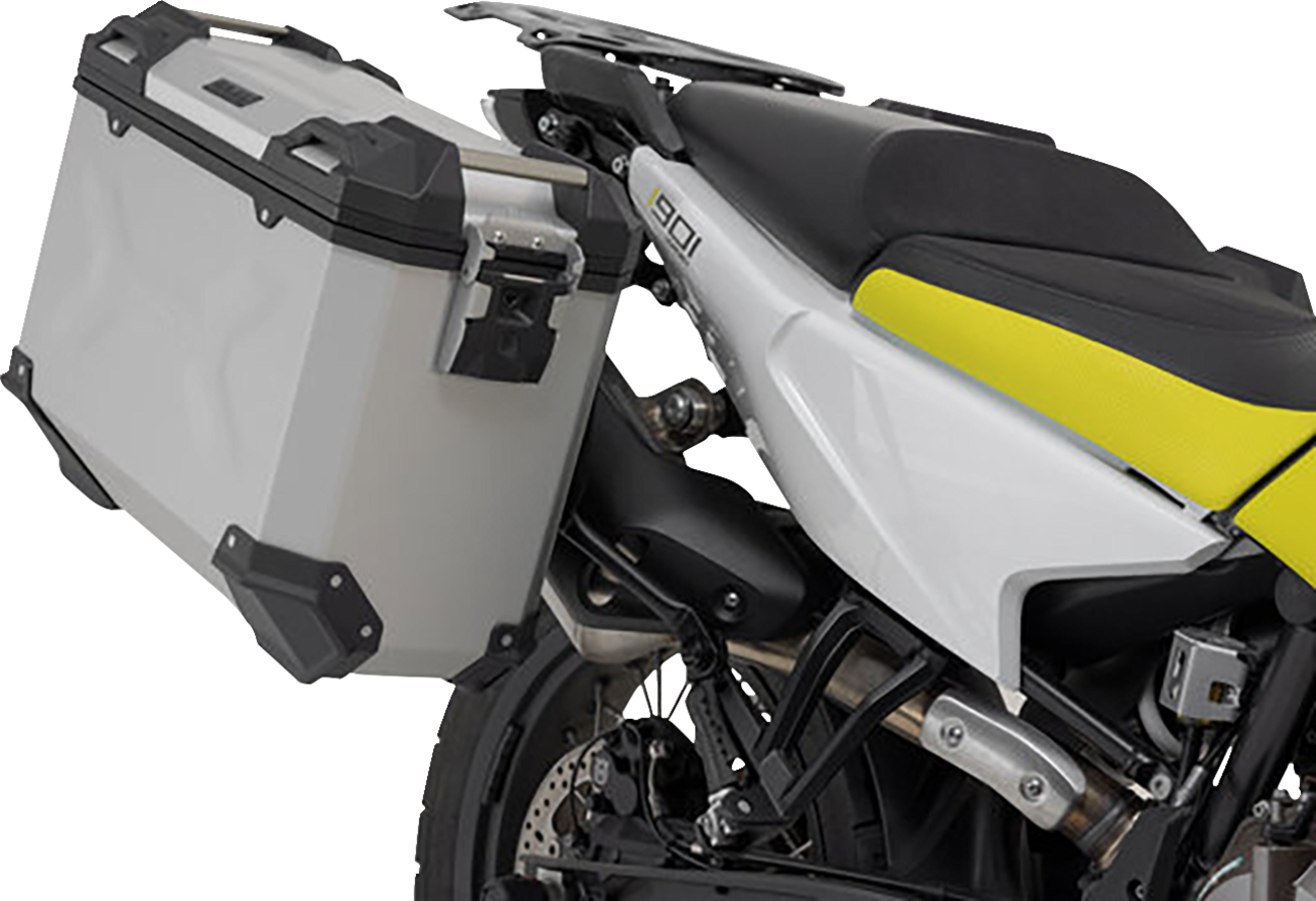 SW-MOTECH TRAX ADV Aluminum Case System - Silver - Husqvarna Norden 901 '22-'24 KFT.03.992.70000/S