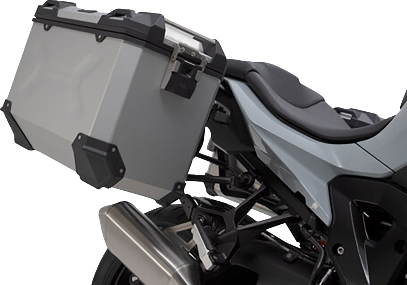 SW-MOTECH TRAX ADV Aluminum Case System - Silver - BMW S 1000 XR '19-'24 KFT.07.954.70101/S