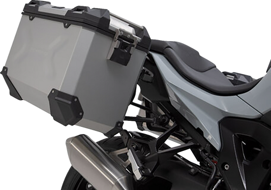 SW-MOTECH TRAX ADV Aluminum Case System - Silver - BMW S 1000 XR '19-'24 KFT.07.954.70101/S