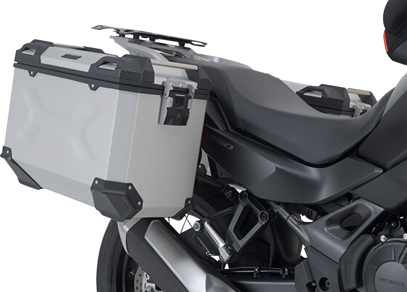 SW-MOTECH TRAX ADV Aluminum Case System - Silver - Honda XL750R Transalp '24 KFT.01.070.70100/S