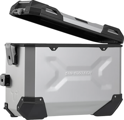 SW-MOTECH TRAX ADV Aluminum Case System - Silver - Suzuki V-Strom 1000 '14-'19 KFT.05.440.70101/S