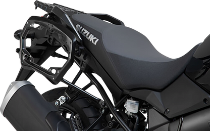 SW-MOTECH TRAX ADV Aluminum Case System - Silver - Suzuki V-Strom 1000 '14-'19 KFT.05.440.70101/S