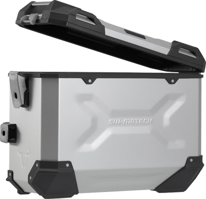 SW-MOTECH TRAX ADV Aluminum Case System - Silver - Kawasaki Versys 650 '14-'24 KFT.08.518.70100/S