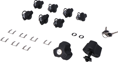 SW-MOTECH TRAX ADV Aluminum Case System - Silver - KTM Super Moto 950/990 '05-'13 KFT.04.621.70100/S