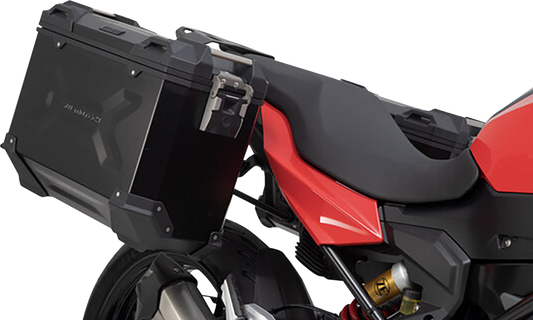 SW-MOTECH TRAX ADV Aluminum Case System - Black - BMW F 900 '20-'24 KFT.07.949.70100/B