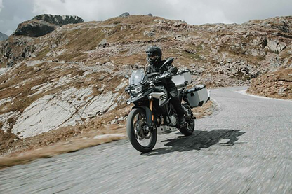 SW-MOTECH TRAX ADV Aluminum Case System - Silver - Triumph Tiger/Tiger Explorer 1200 '12-'21 KFT.11.483.70101/S