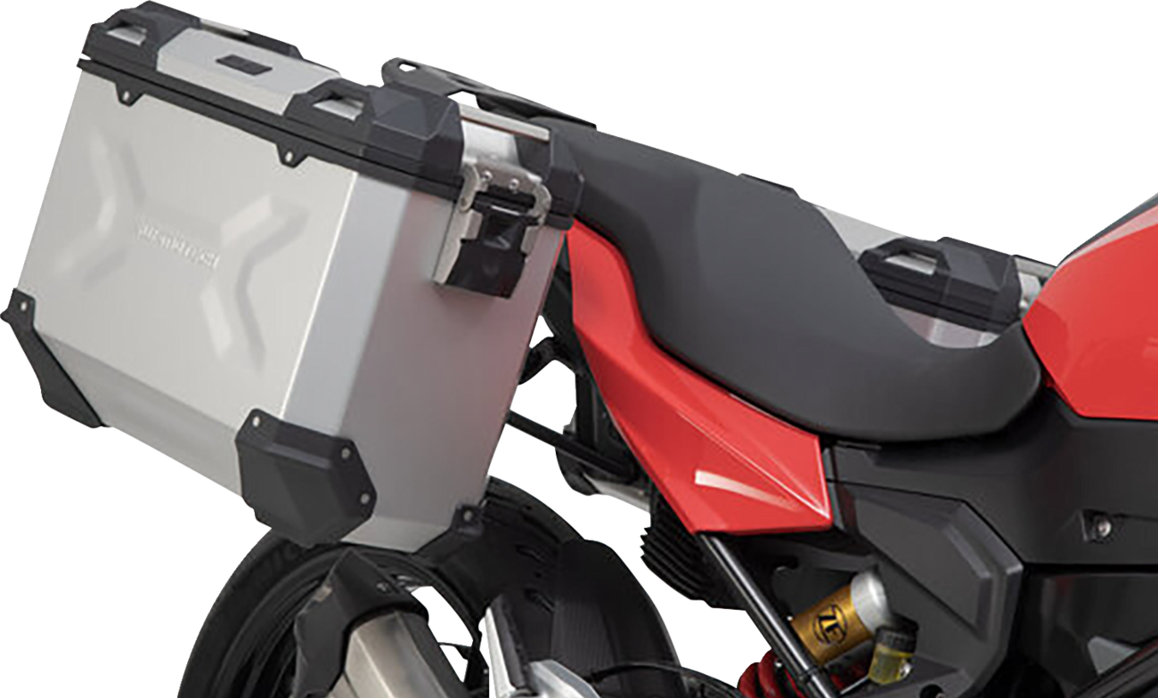 SW-MOTECH TRAX ADV Aluminum Case System - Silver - BMW F 900 '20-'24 KFT.07.949.70100/S