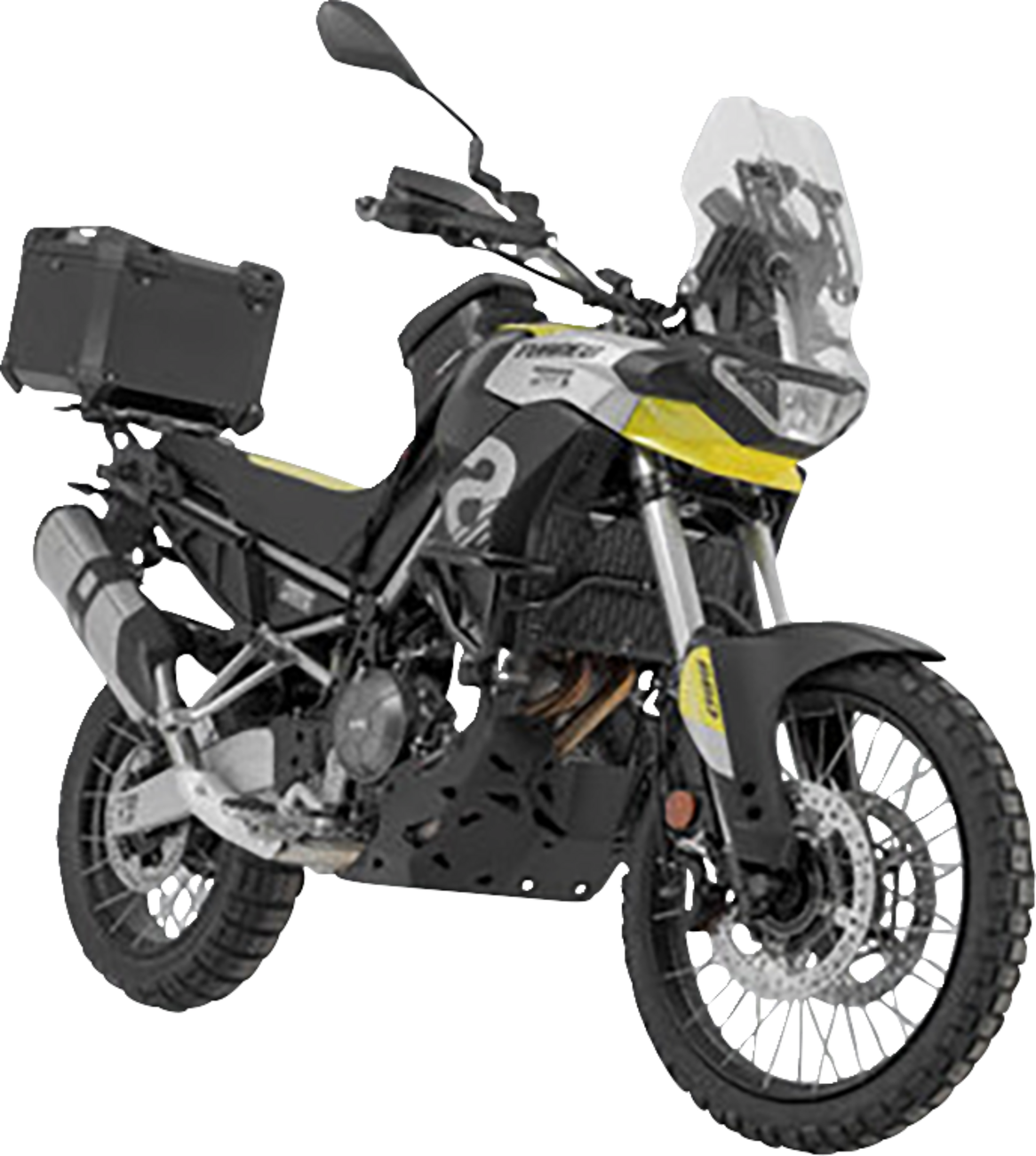 SW-MOTECH TRAX ADV Top Case System - Black - Aprilia Tuareg 660 '22-'24 GPT.13.849.70000/B