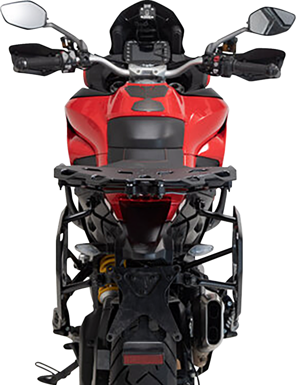 SW-MOTECH TRAX ADV Aluminum Case System - Silver - Ducati Multistrada 950/1200/1260/V2 '15-'24 KFT.22.114.70102/S