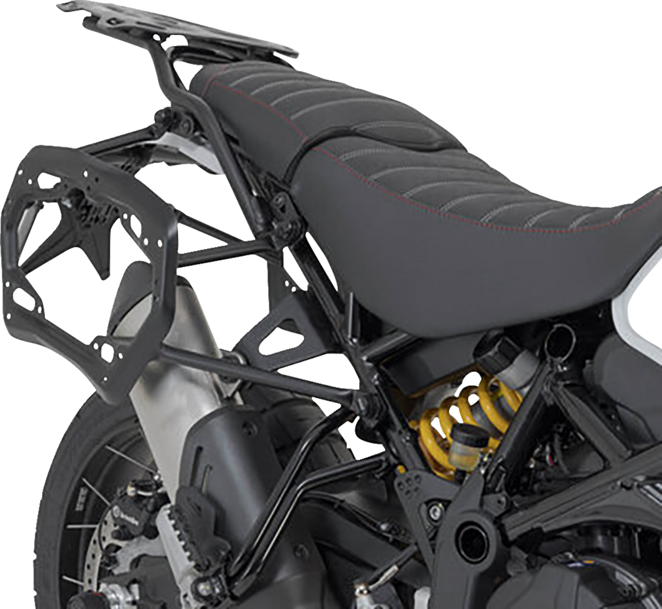 SW-MOTECH TRAX ADV Aluminum Case System - Silver - Ducati DesertX '22-'24 KFT.22.995.70100/S