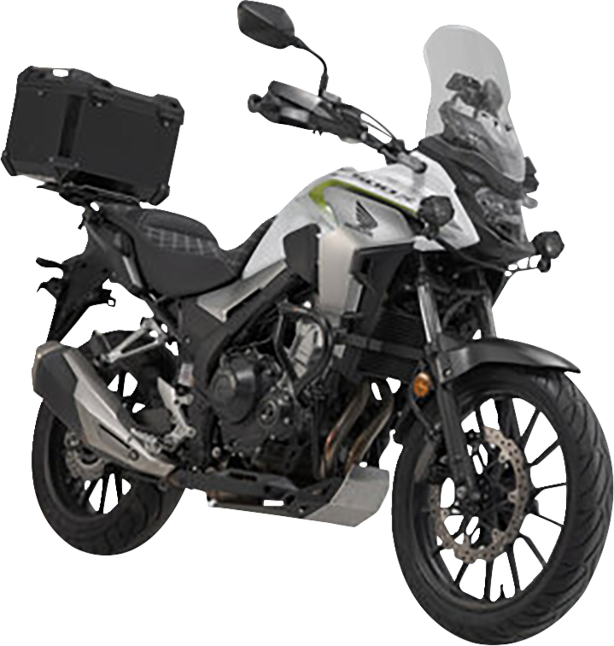 SW-MOTECH TRAX ADV Top Case System - Black - Honda CB500/CBR500/NX500 '13-'24 GPT.01.373.70000/B
