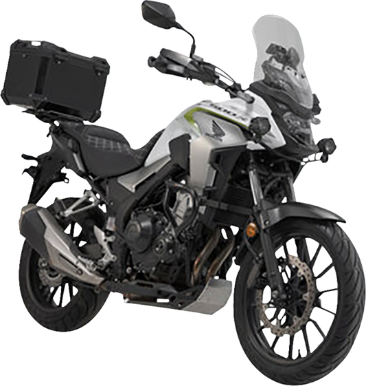 SW-MOTECH TRAX ADV Top Case System - Black - Honda CB500/CBR500/NX500 '13-'24 GPT.01.373.70000/B