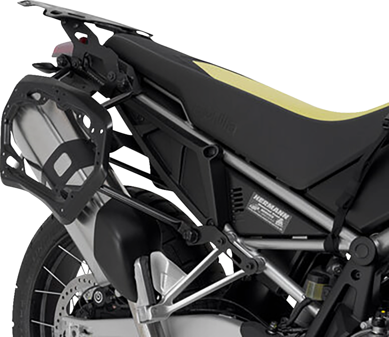 SW-MOTECH TRAX ADV Aluminum Case System - Silver - Aprilia Tuareg 660 '22-'24 KFT.13.849.70000/S