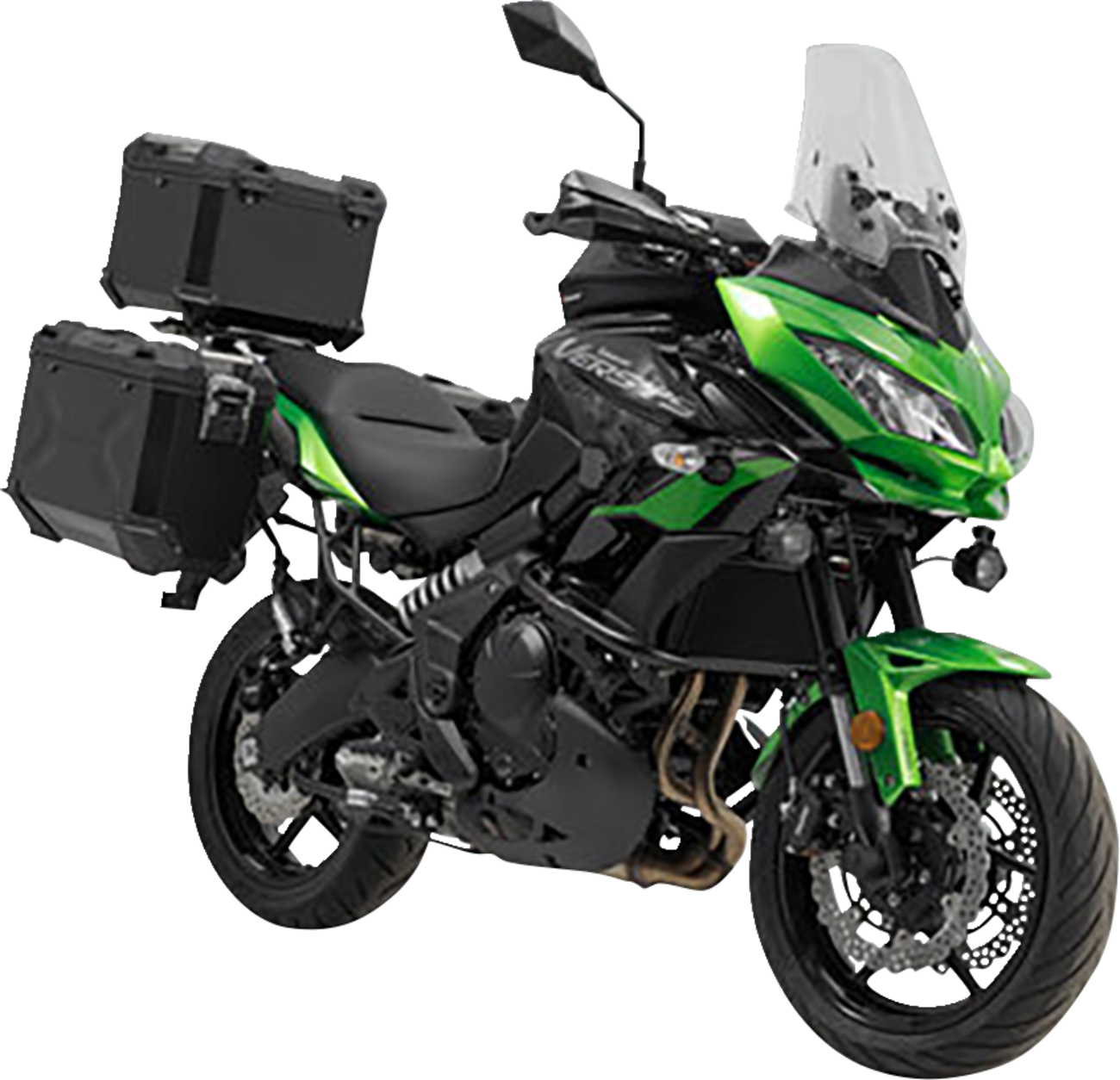 SW-MOTECH TRAX ADV Top Case System - Black - Kawasaki Versys 650 '14-'22 GPT.08.518.70000/B