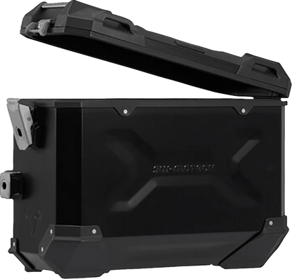 SW-MOTECH TRAX ADV Aluminum Case System - Black - Ducati Multistrada V4 '21-'24 KFT.22.822.70300/B
