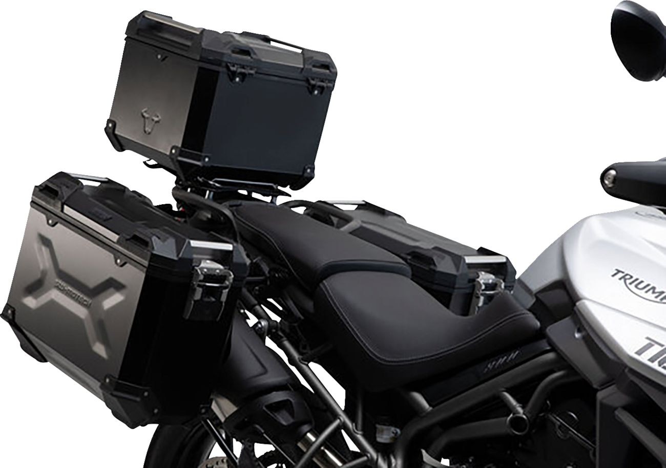 SW-MOTECH TRAX ADV Top Case System - Black - Triumph Tiger 800 '10-'19 GPT.11.747.70001/B