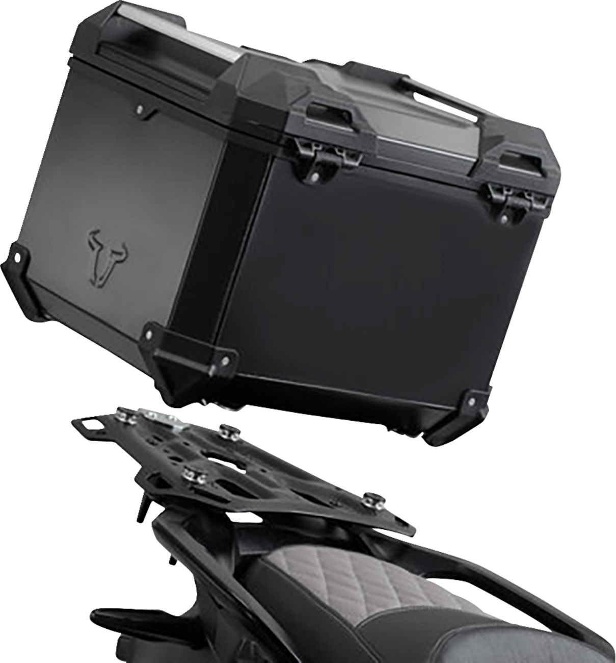 SW-MOTECH TRAX ADV Top Case System - Black - Triumph Tiger 1200/Tiger Explorer 1200 '12-'21 GPT.11.900.70000/B