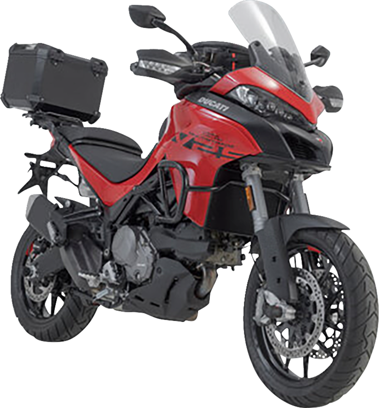 SW-MOTECH TRAX ADV Top Case System - Black - Ducati Multistrada 950/1200/1260/V2 '16-'24 GPT.22.892.70000/B