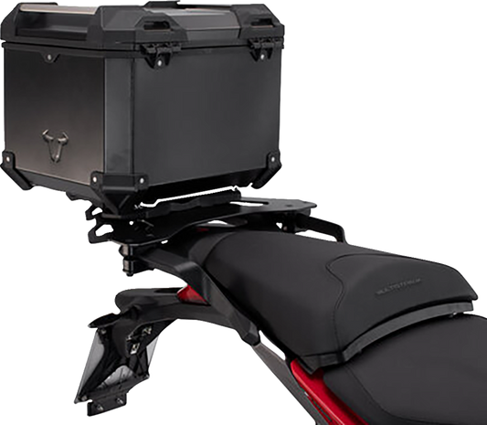 SW-MOTECH TRAX ADV Top Case System - Black - Ducati Multistrada 950/1200/1260/V2 '16-'24 GPT.22.892.70000/B