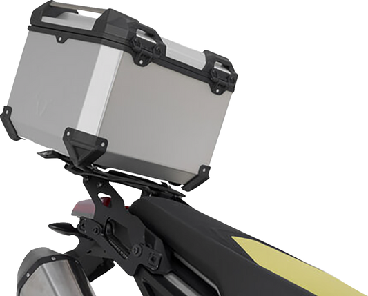 SW-MOTECH TRAX ADV Top Case System - Silver - Aprilia Tuareg 660 '22-'24 GPT.13.849.70000/S