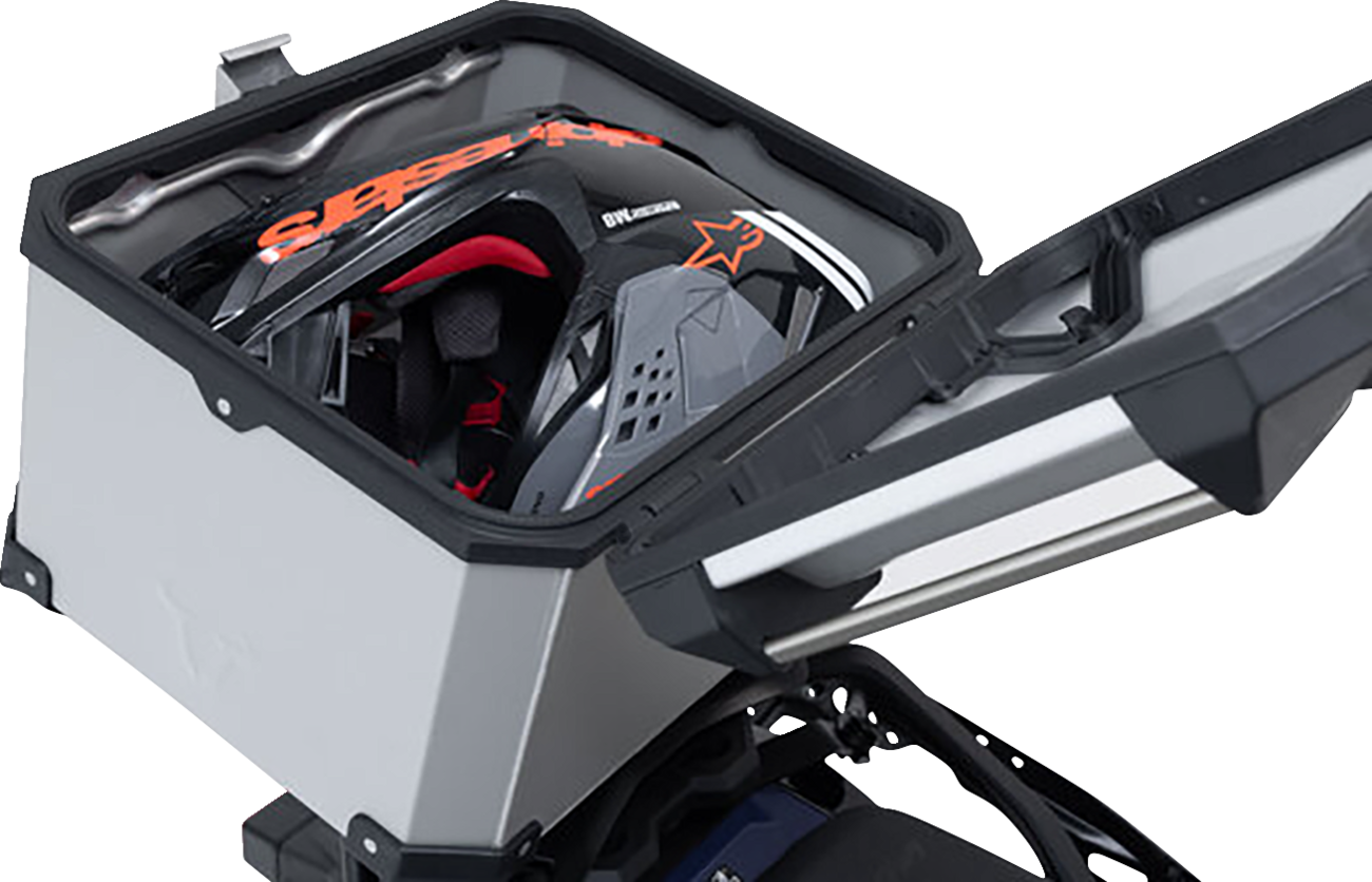 SW-MOTECH TRAX ADV Top Case System - Silver - Aprilia Tuareg 660 '22-'24 GPT.13.849.70000/S