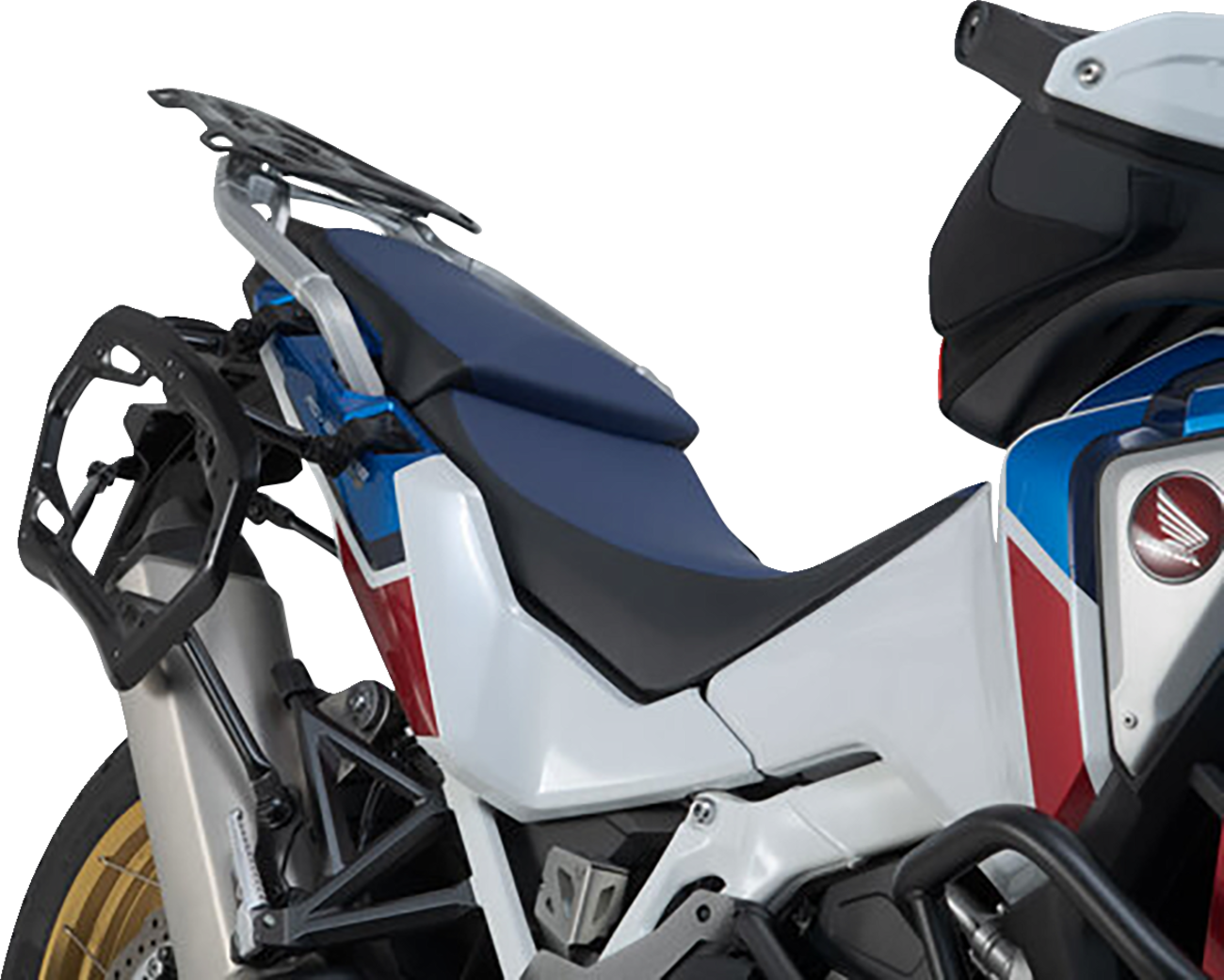 SW-MOTECH TRAX ADV Aluminum Case System - Black - Honda Africa Twin '19-'24 KFT.01.942.70001/B