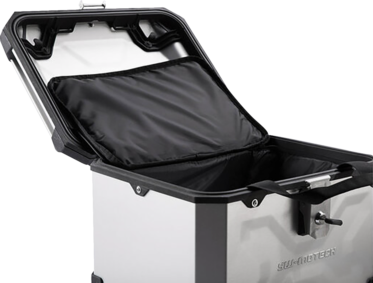 SW-MOTECH TRAX ADV Top Case System - Silver - BMW F850GS/F900GS/R1200GS/R1250GS '12-'24 GPT.07.904.70000/S