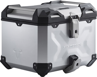 SW-MOTECH TRAX ADV Top Case System - Silver - BMW GPT.07.782.70100/S