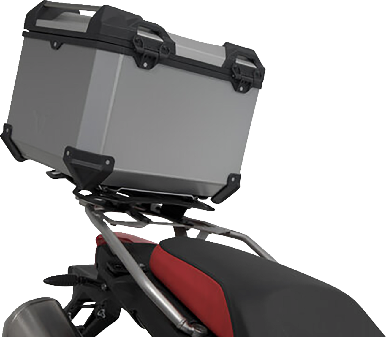 SW-MOTECH TRAX ADV Top Case System - Silver - BMW F750GS/F800GS/F850GS '18-'24 GPT.07.897.70100/S