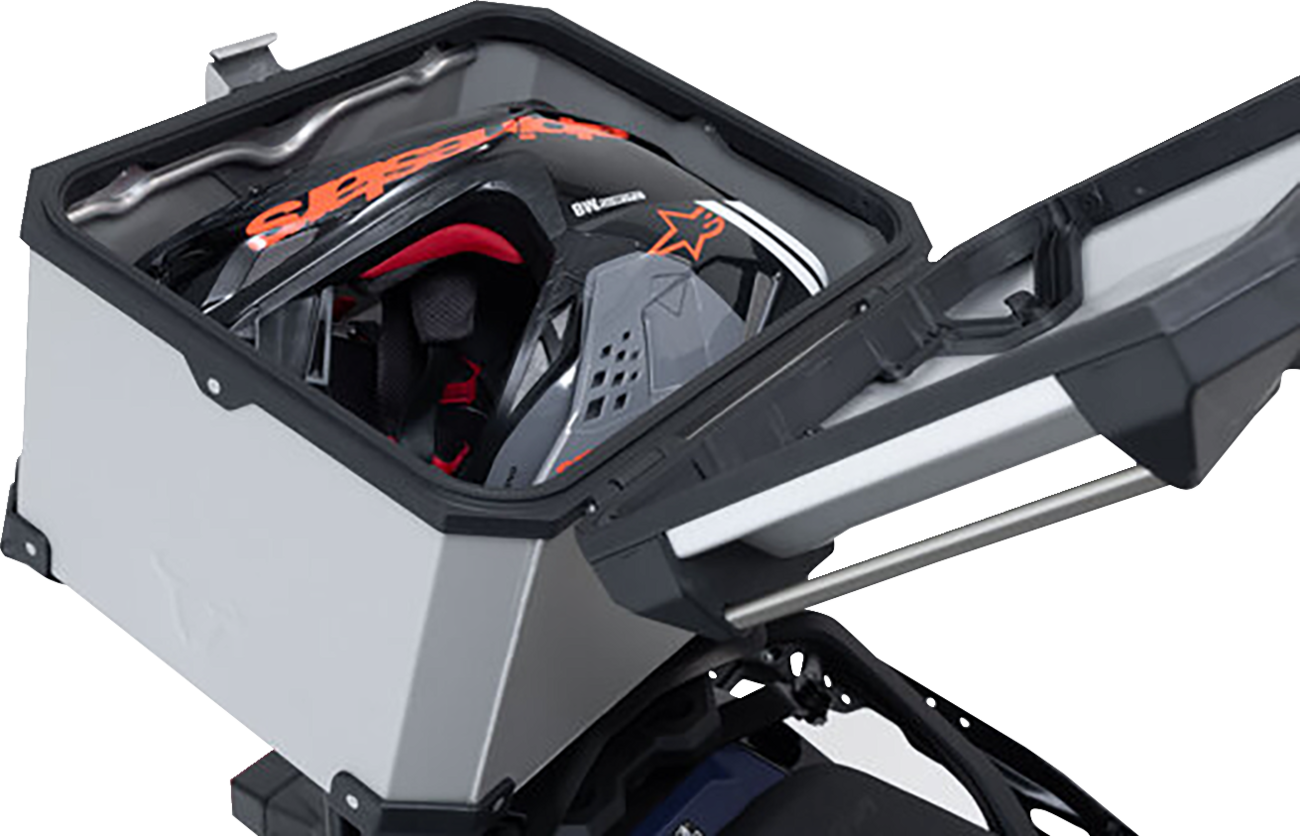 SW-MOTECH TRAX ADV Top Case System - Silver - Ducati Multistrada V4 '21-'24 GPT.22.822.70000/S