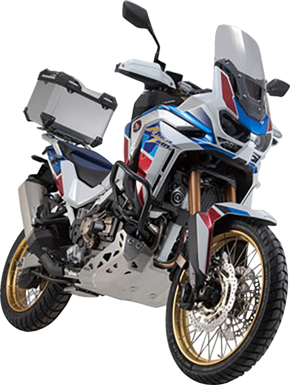 SW-MOTECH TRAX ADV Top Case System - Silver - Honda Africa Twin/Africa Twin Adventure Sport '19-'24 GPT.01.942.70000/S
