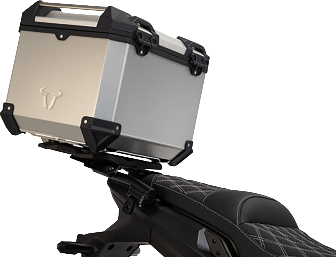 SW-MOTECH TRAX ADV Top Case System - Silver - Honda CB500/CBR500/NX500 '13-'24 GPT.01.373.70000/S