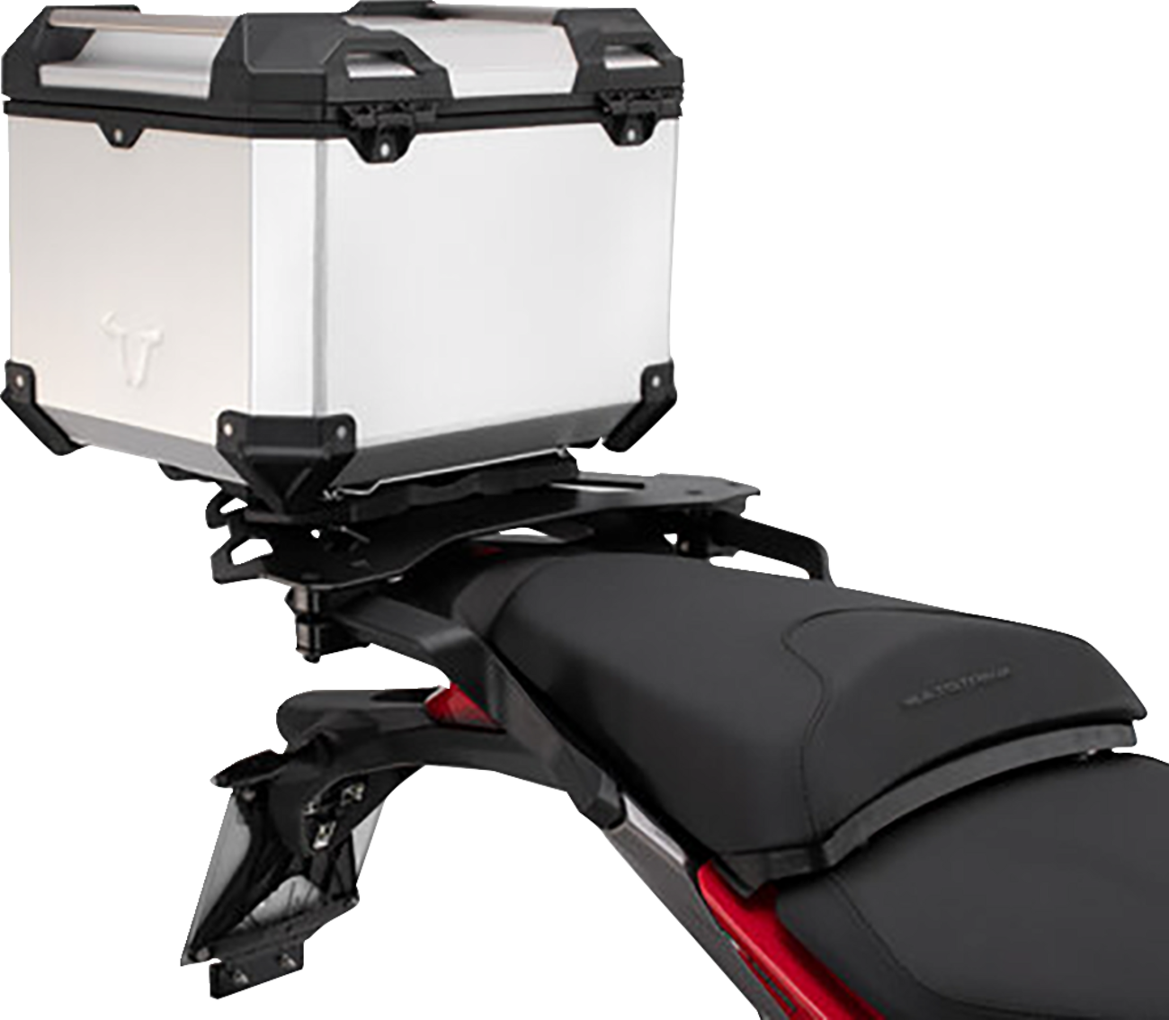 SW-MOTECH TRAX ADV Top Case System - Silver - Ducati Multistrada 950/1200/1260/V2 '16-'24 GPT.22.892.70000/S