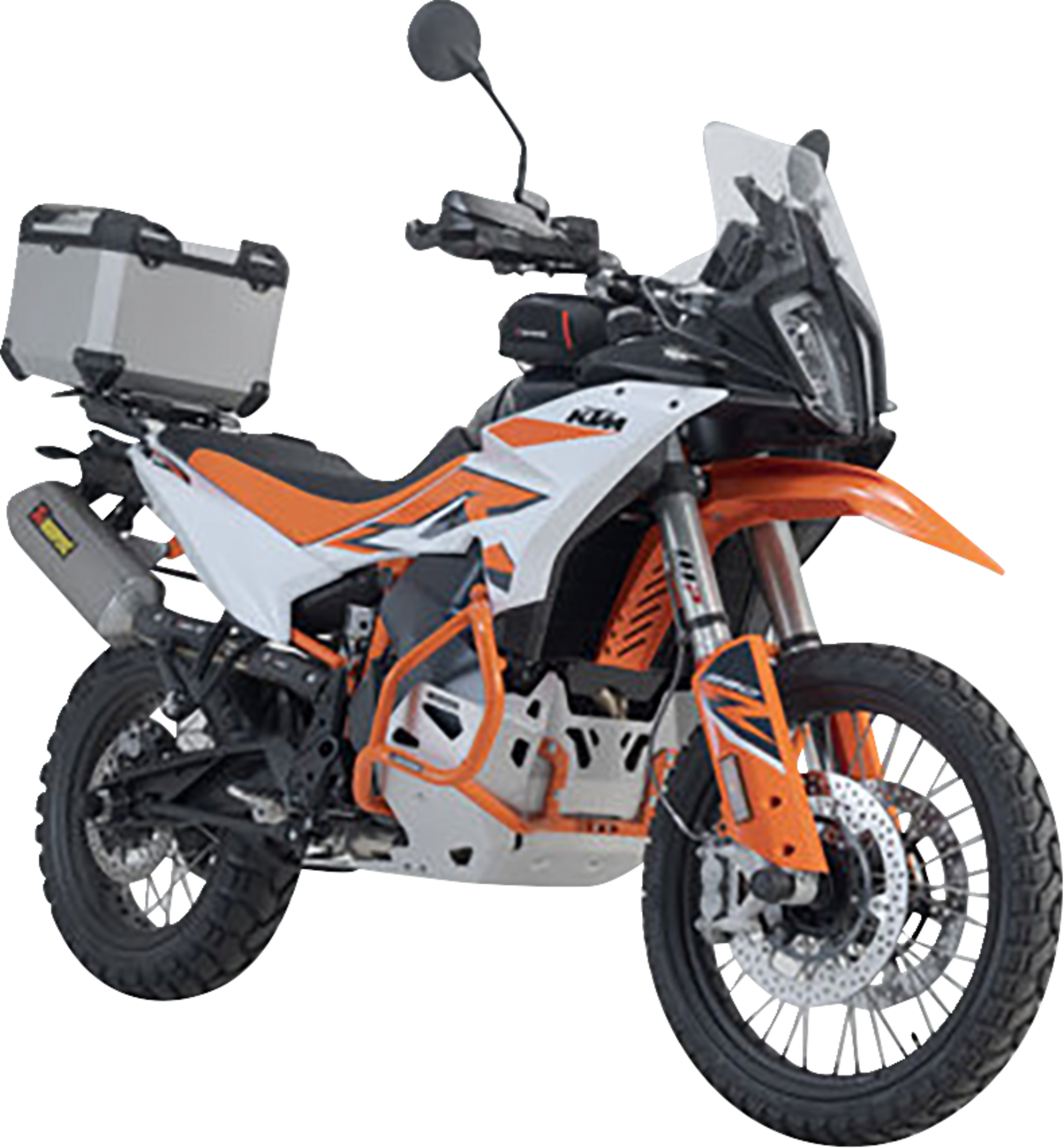 SW-MOTECH TRAX ADV Top Case System - Silver - Husqvarna/KTM '13-'24 GPT.04.790.70003/S
