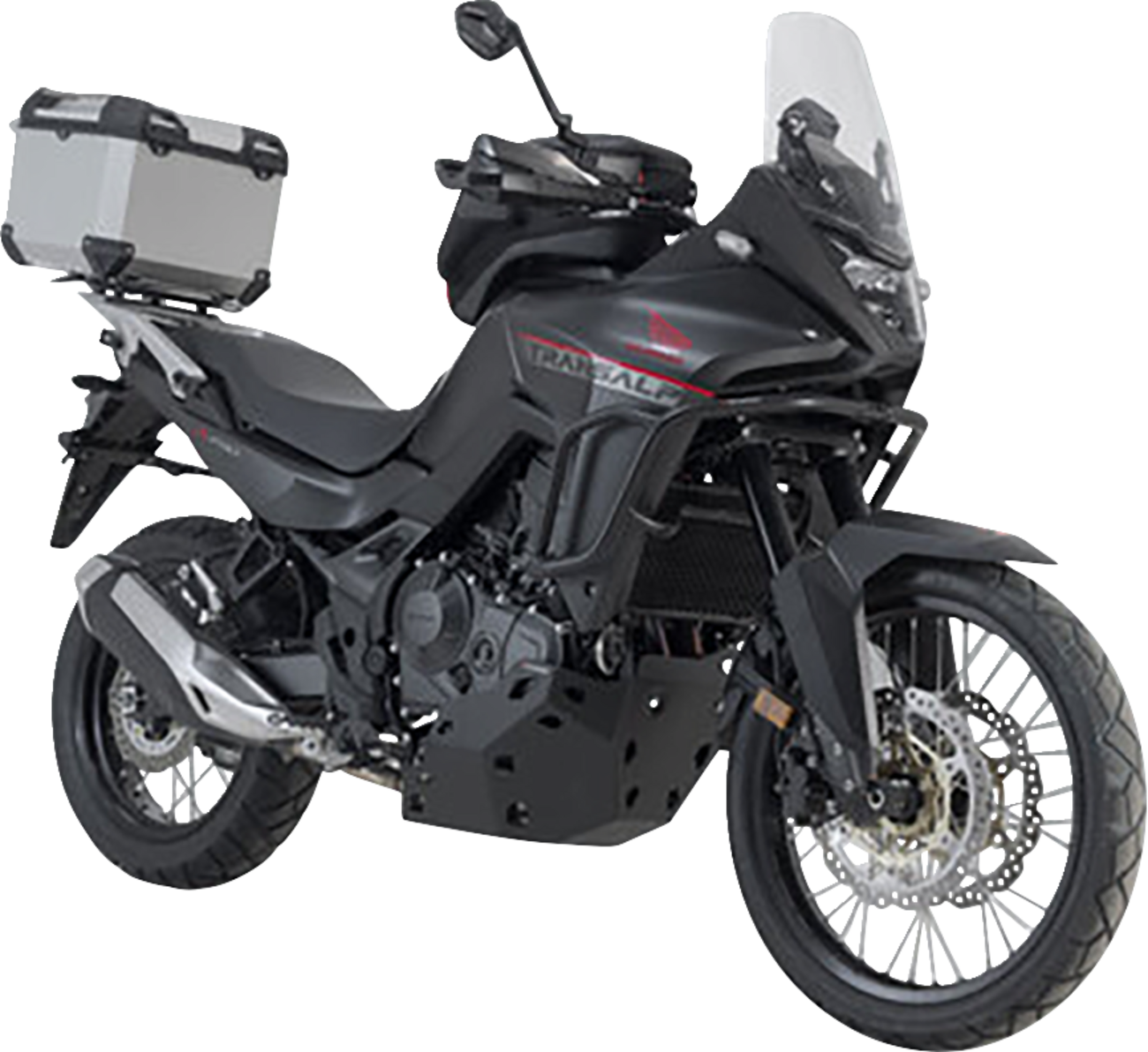 SW-MOTECH TRAX ADV Top Case System - Silver - Honda XL750R Transalp '24 GPT.01.070.70000/S