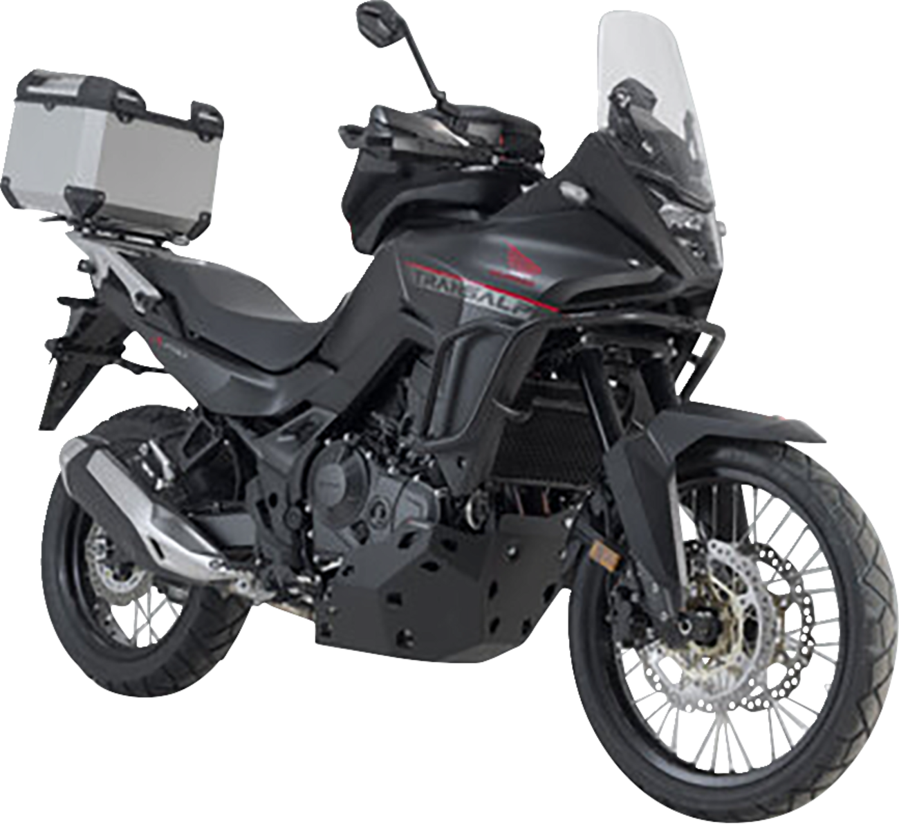 SW-MOTECH TRAX ADV Top Case System - Silver - Suzuki V-Strom 800 '23-'24 GPT.05.845.70000/S