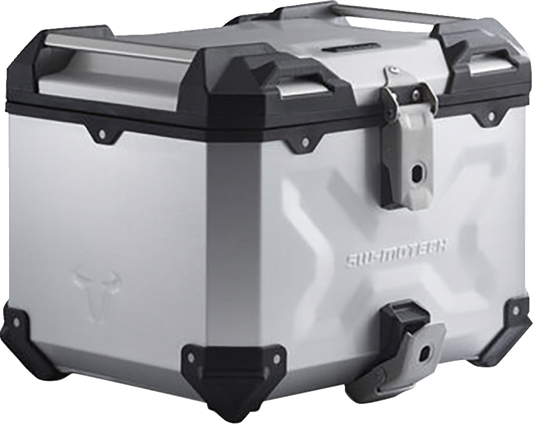 SW-MOTECH TRAX ADV Top Case System - Silver - Suzuki V-Strom 650 '16-'24 GPT.05.876.70000/S