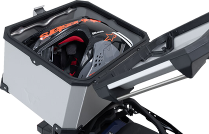 SW-MOTECH TRAX ADV Top Case System - Silver - Kawasaki Versys 650 '14-'24 GPT.08.518.70000/S