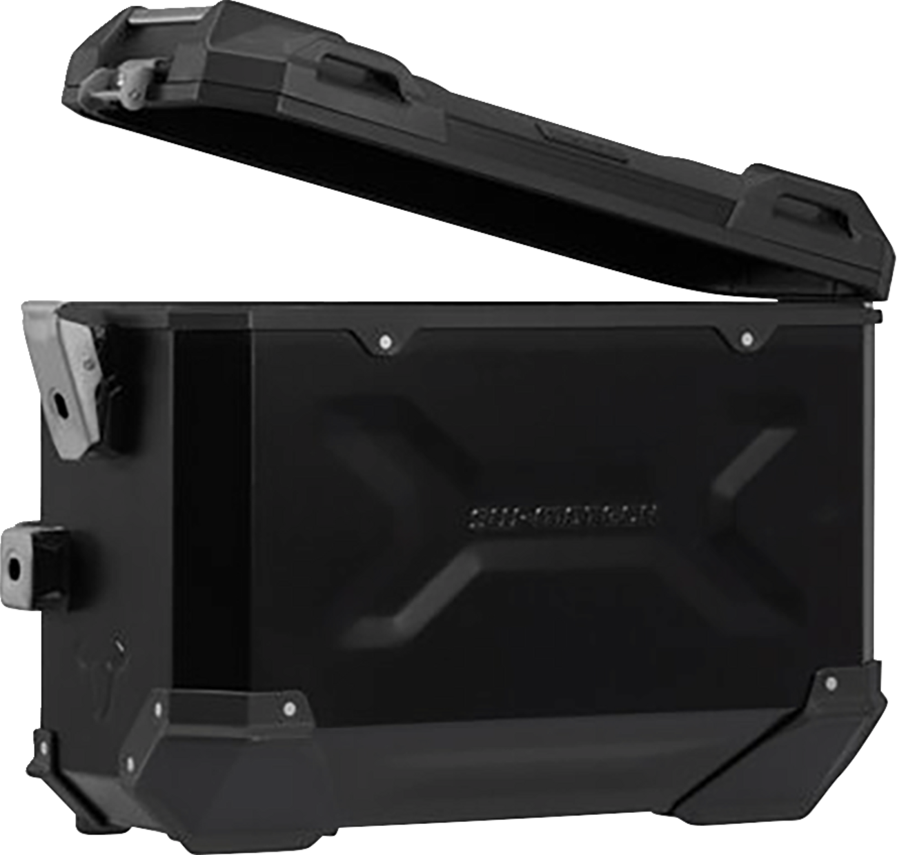 SW-MOTECH TRAX ADV Aluminum Case System - Black - Honda CB/CBR/NX 500 '13-'24 KFT.01.400.70001/B