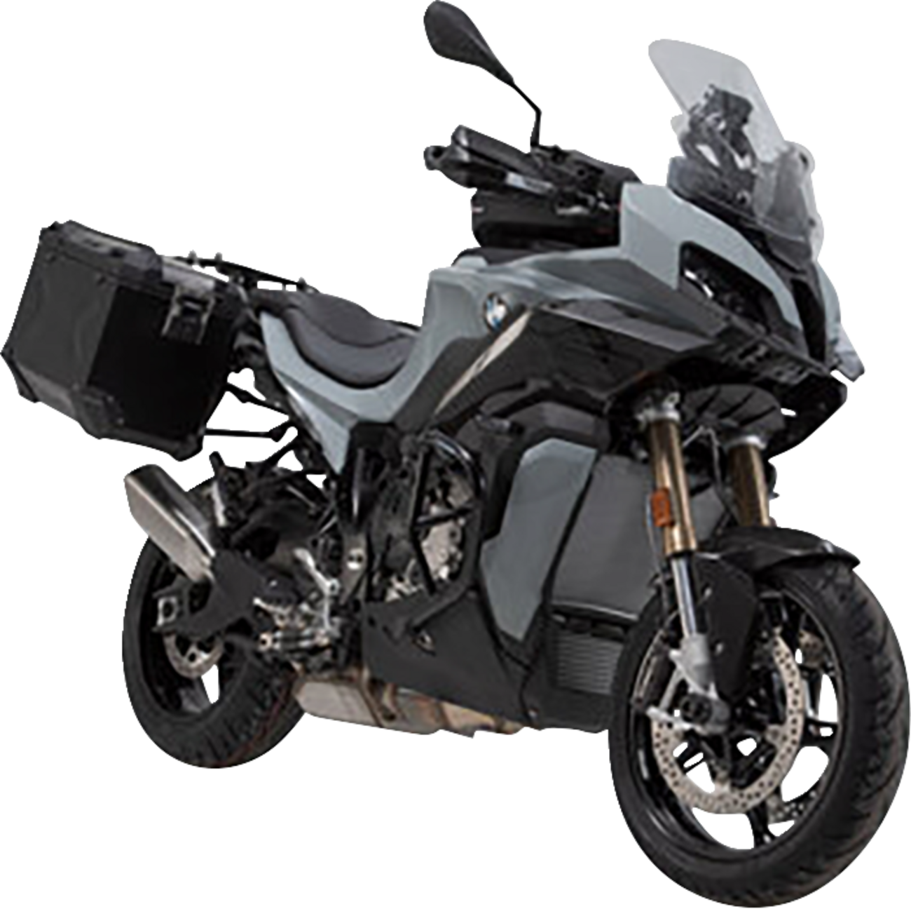 SW-MOTECH TRAX ADV Aluminum Case System - Black - BMW S 1000 XR '19-'24 KFT.07.954.70001/B